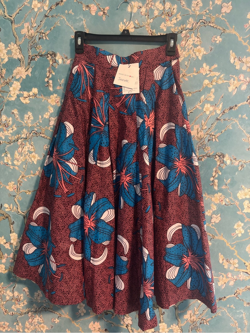 Francis + Benedict Floral Midi Skirt size XS